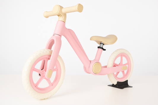 Balancio Loopfiets Opvouwbaar Clean Pastel Oud Hollands Roze 1,5+