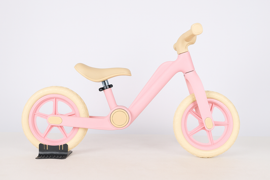 Balancio Loopfiets Opvouwbaar Clean Pastel Oud Hollands Roze 1,5+