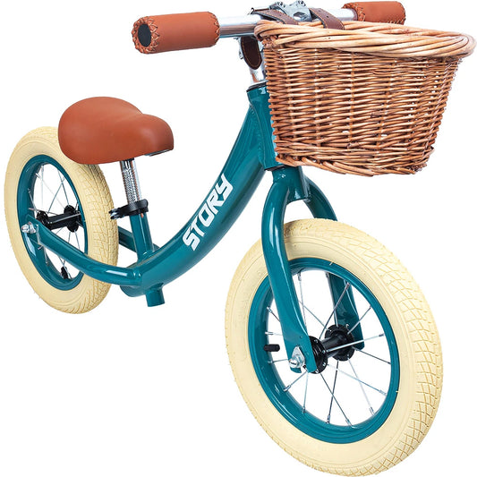 Loopfiets Retro Story AquaGroen 2+