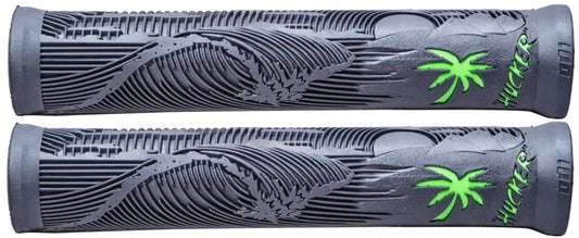 ODI Hucker Signature Grips Black Green