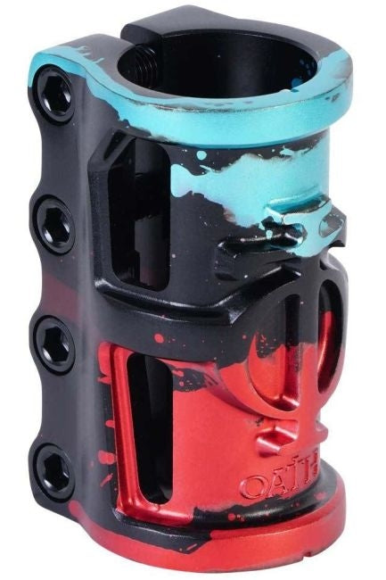 Oath Cage V2 SCS Black Teal Red