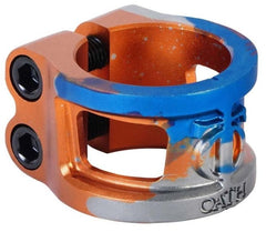 Oath Cage V2 Clamp Oranje BlauwTitanium