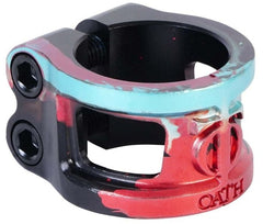 Oath Cage V2 Clamp Zwart Teal Rood