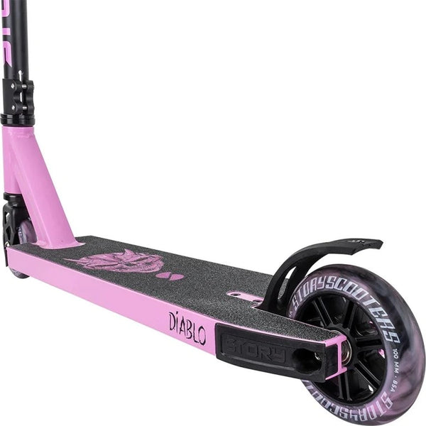 Story / NKD Diablo Stuntstep Roze Zwart 79.5cm