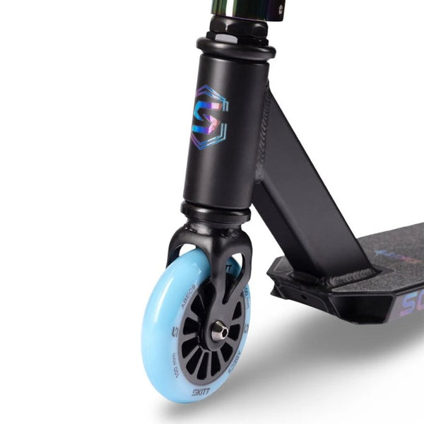 SKITT Stuntstep Scout Zwart - Neochrome 75cm