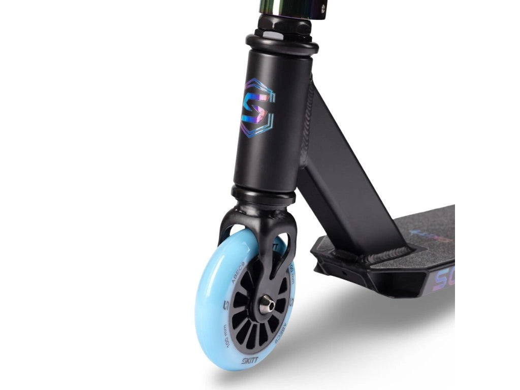 SKITT Stuntstep Scout Zwart - Neochrome 75cm