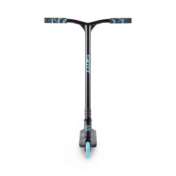 SKITT Stuntstep Spike Zwart - Blauw 79cm