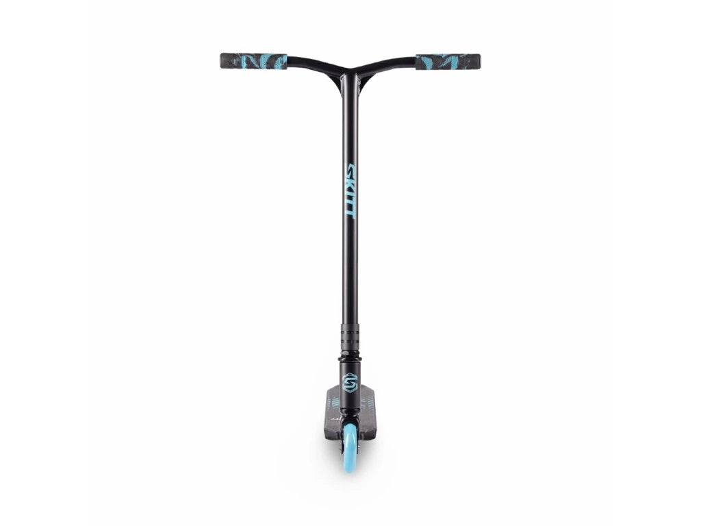 SKITT Stuntstep Spike Zwart - Blauw 79cm