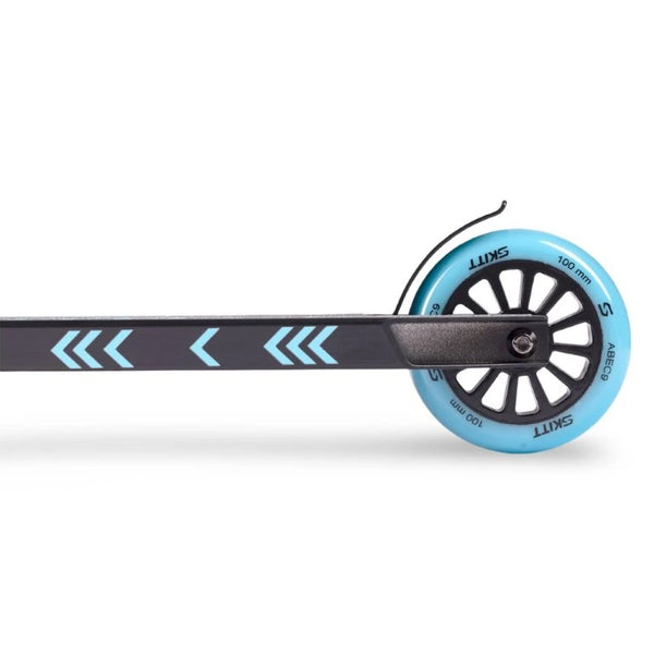 SKITT Stuntstep Spike Zwart - Blauw 79cm