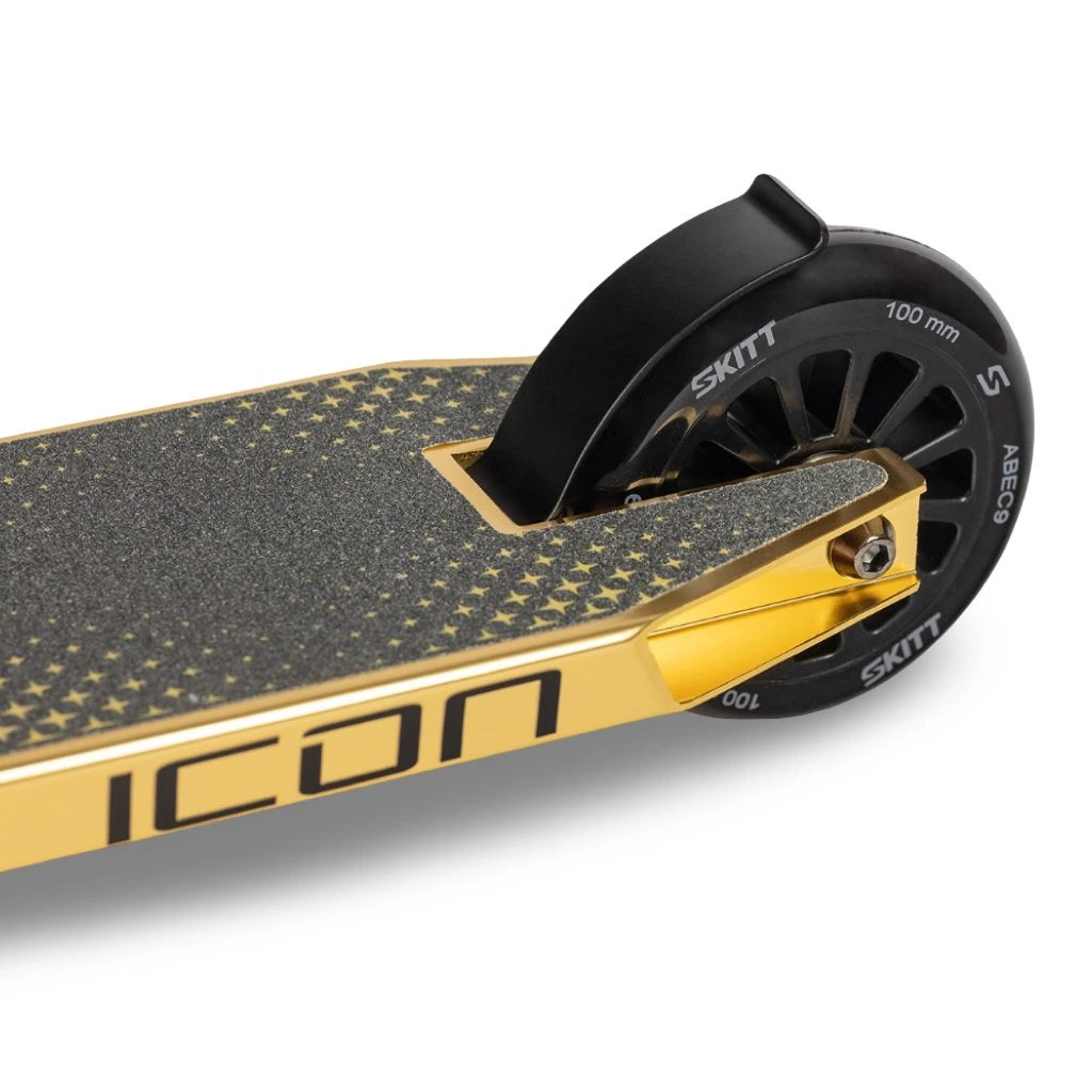SKITT Stuntstep Icon 82cm Goud Zwart