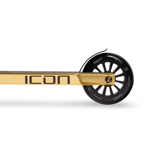 SKITT Stuntstep Icon 82cm Goud Zwart