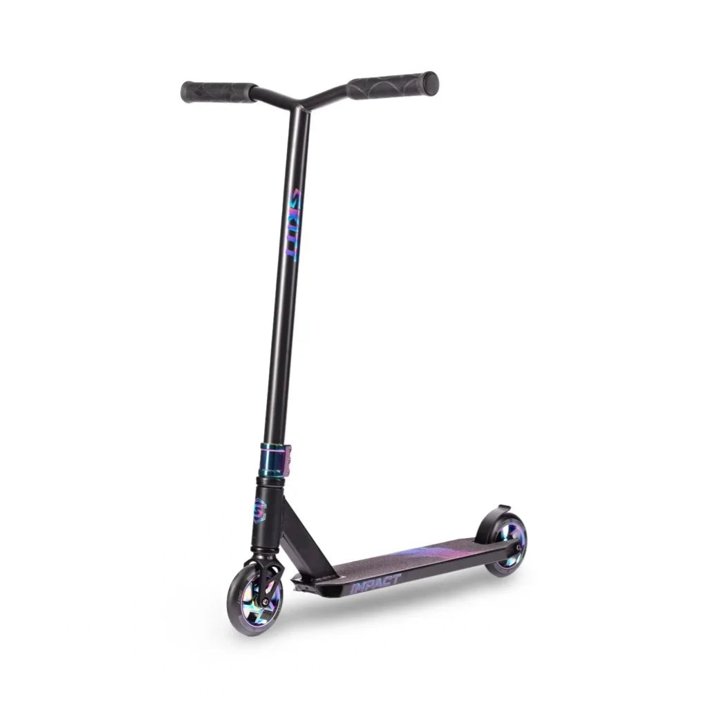 Skitt Stuntstep Impact Zwart - Neochrome 84cm