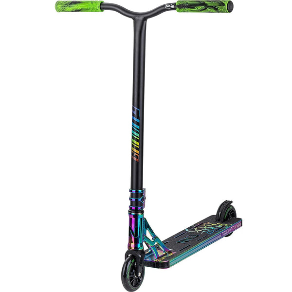 NKD Stuntstep Gravity Neochrome Zwart