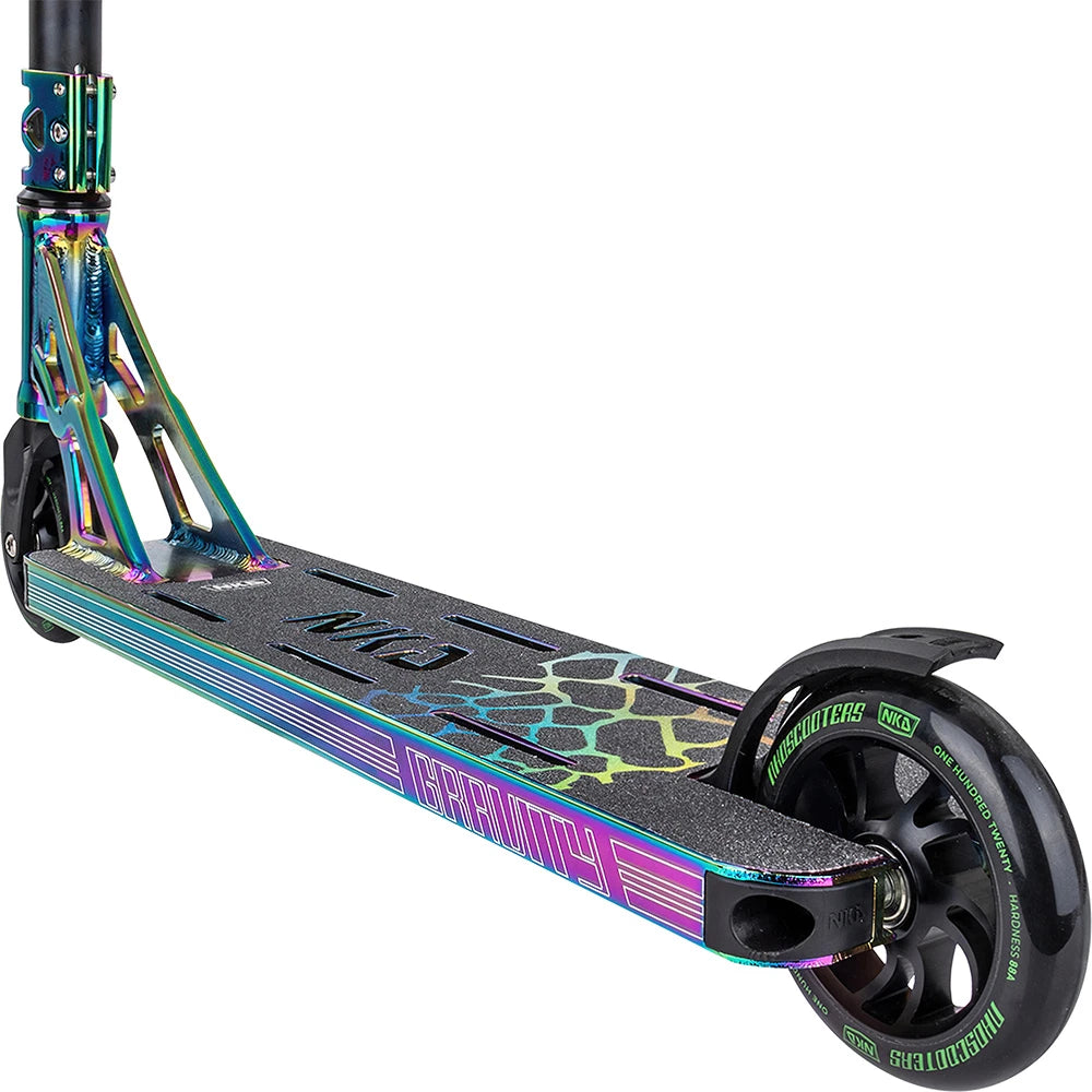 NKD Stuntstep Gravity Neochrome Zwart