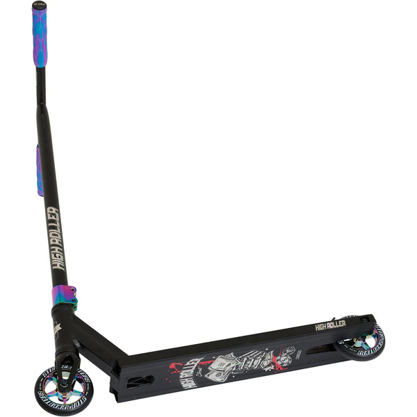 Story Extra High Pro Stuntstep Zwart Neochrome 87cm