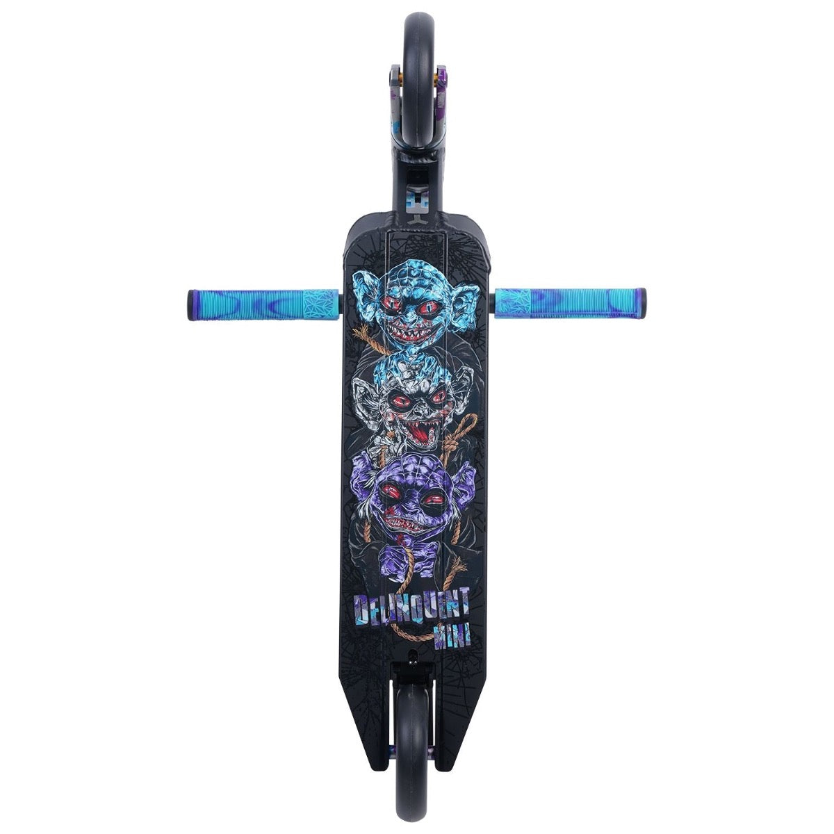 Triad Psychic Delinquent Mini Scooter Black Blue