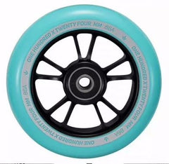 Blunt 10 Spokes 100 Wheel Teal Zwart