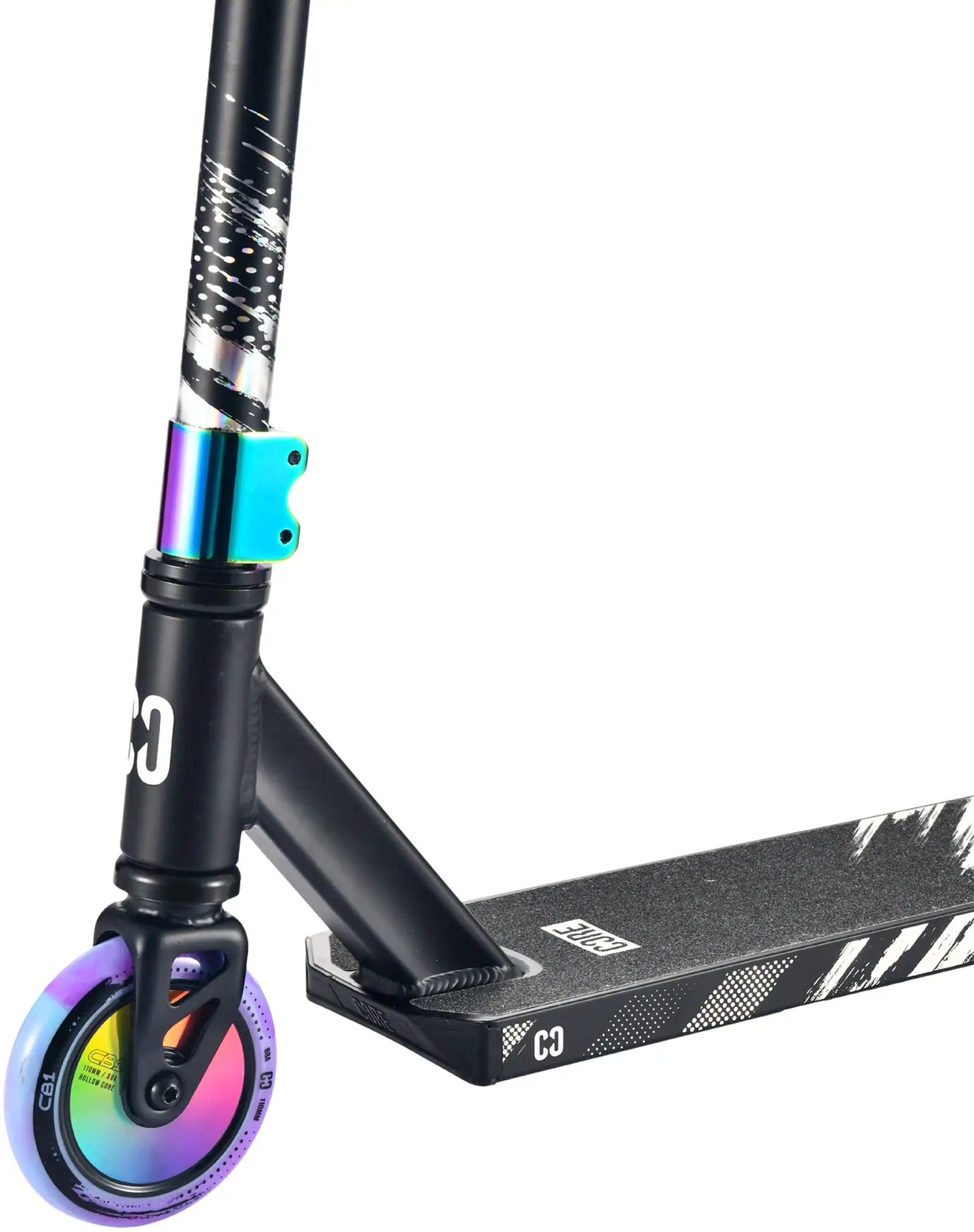Core CB1 Stuntstep Zwart Neochrome 80cm