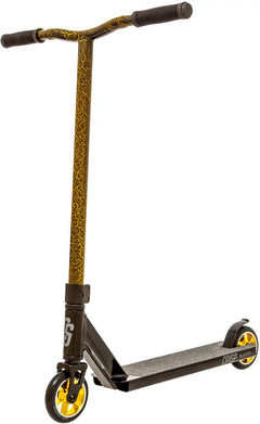 Crisp Stuntstep Zwart Goud 82cm