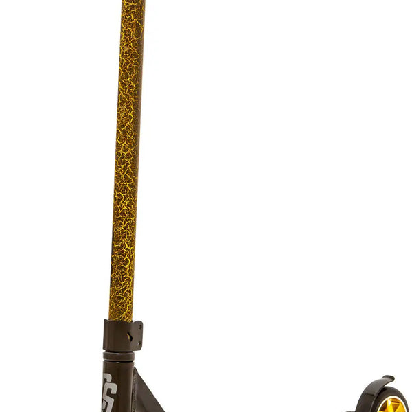 Crisp Stuntstep Zwart Goud 82cm