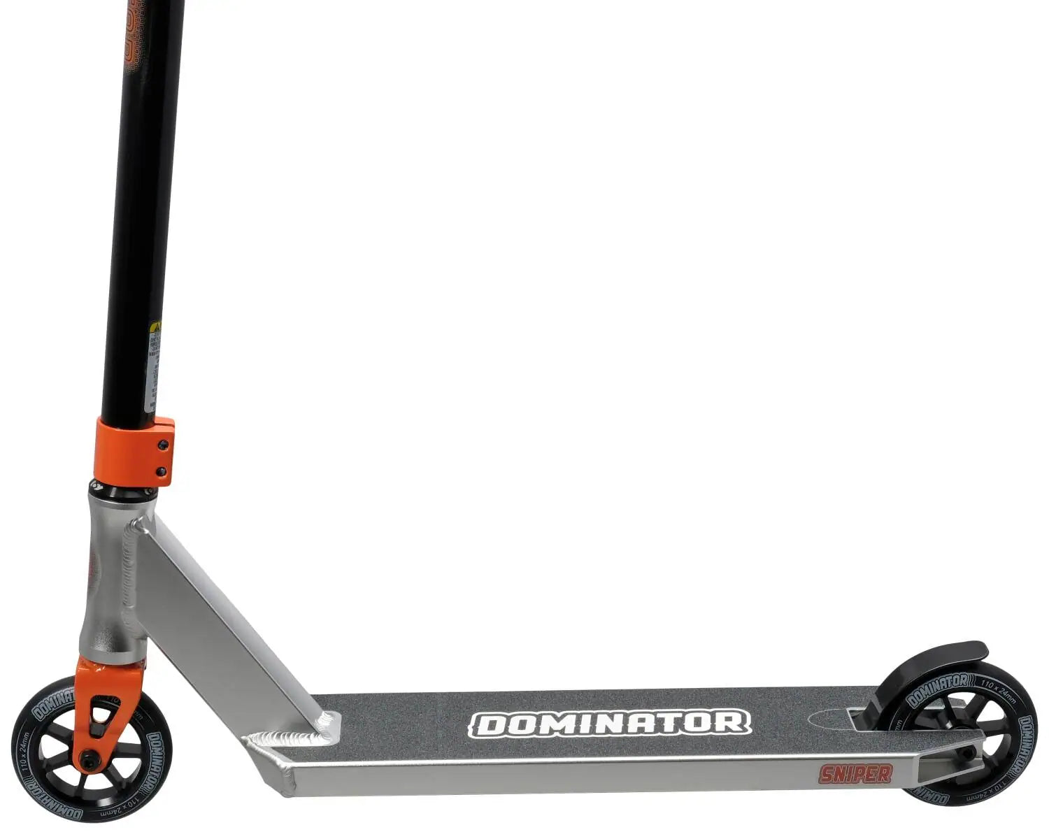 Dominator Stuntstep Zwart Zilver 81,5cm