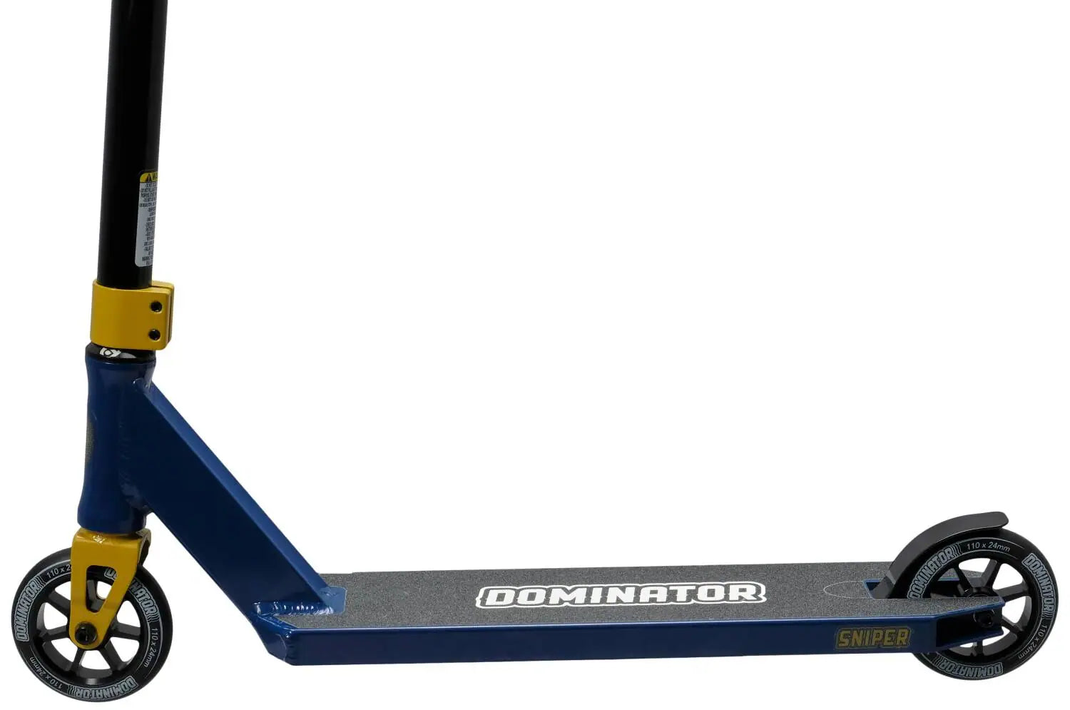 Dominator Stuntstep Zwart Blauw 81,5cm