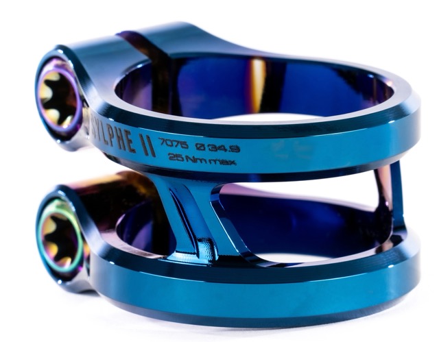 Ethic Sylphe V2 34.9 Clamp Chrome Blue