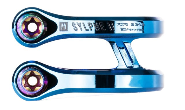 Ethic Sylphe V2 34.9 Clamp Chrome Blue