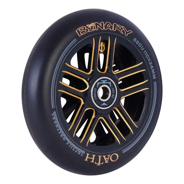 Oath Binary 110 Wheel Black Orange