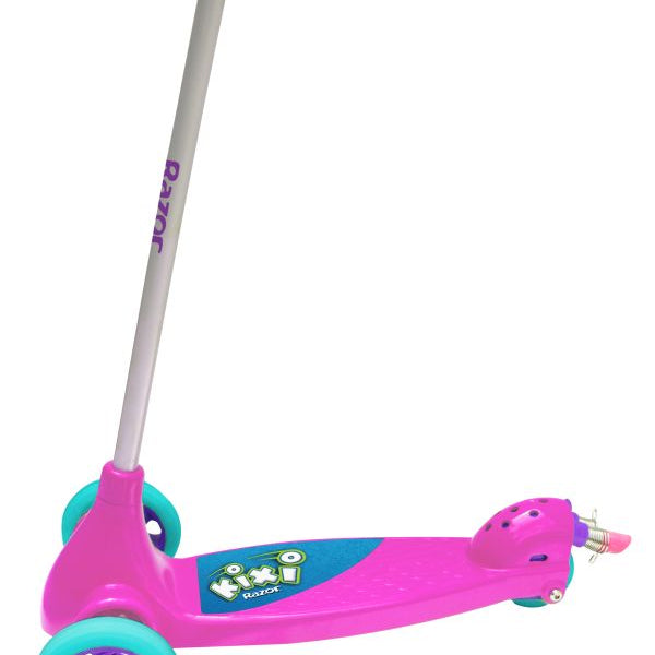 Koloběžka Trojkolka Razor Kixi Scribble Pink Purple