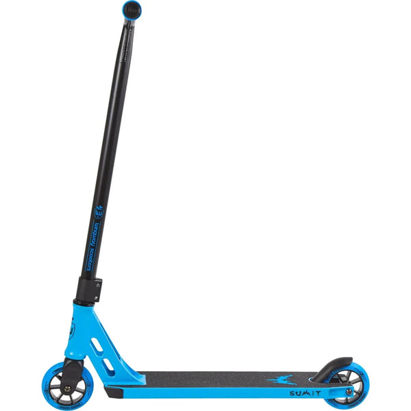 Longway Summit Stuntstep Blauw Zwart 85cm