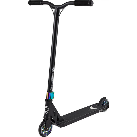 Longway Summit Stuntstep Zwart Neo Chrome 85cm