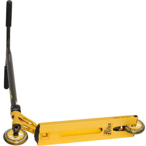 NKD Stuntstep Nitro Goud / Zwart 82cm