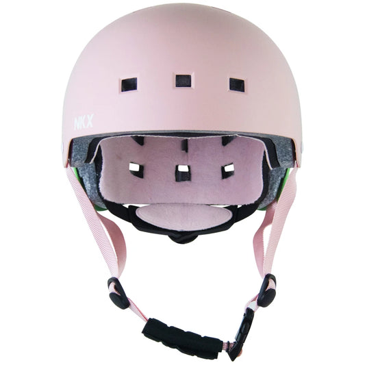 NKX Stuntstep Helm S / M / L Roze / Groen