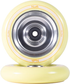 North Fullcore 110 Wheel Zilver Creme