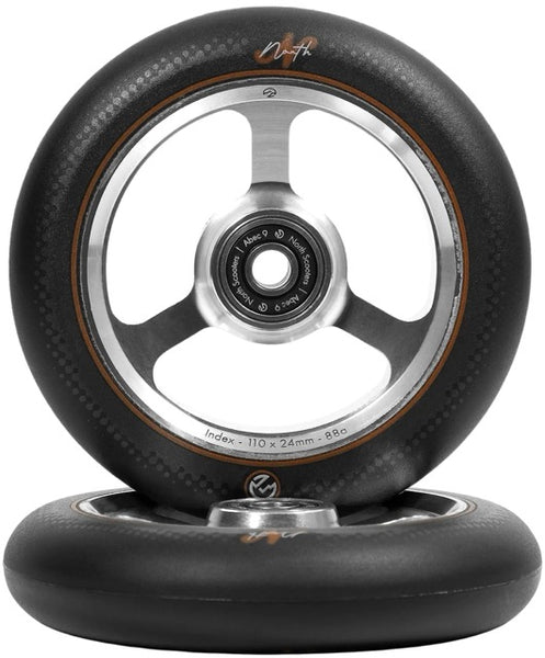 North Index 115 Wheel Silver