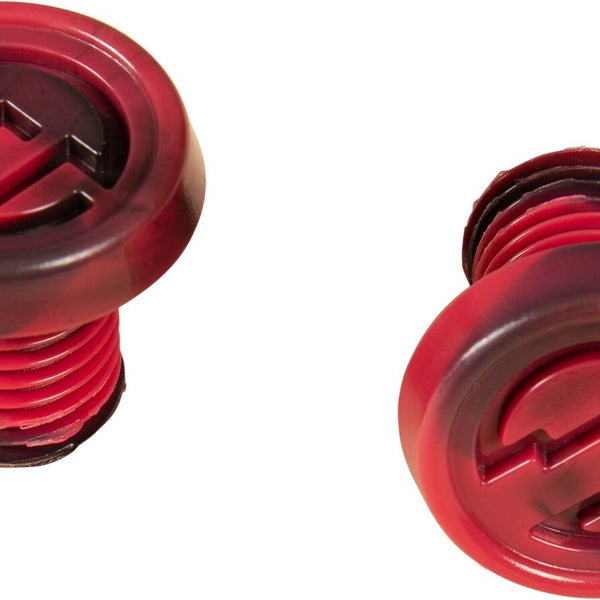 North Industry Grips Black Red Swirl