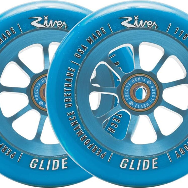 River Glide wheel 110 mm Blue