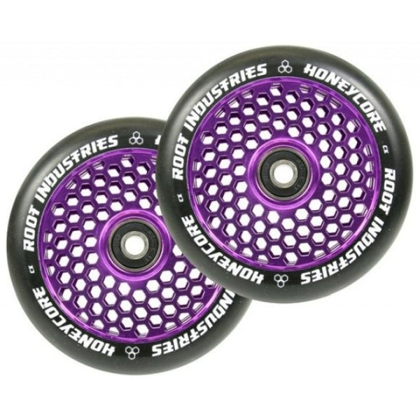 Root Honeycore 120 Wheel Purple Black