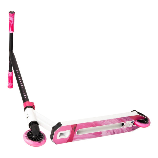 NKD Next Generation 2025 V2 Stuntstep 82cm / 79.5 cm Zwart Roze