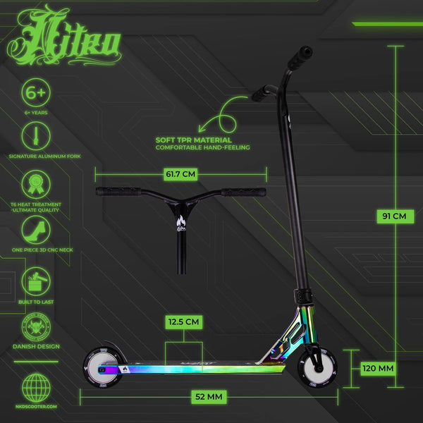 NKD Stuntstep Nitro Neochrome