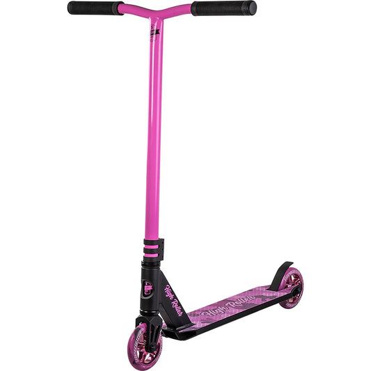 Story High Roller Stuntstep Roze Zwart 84cm