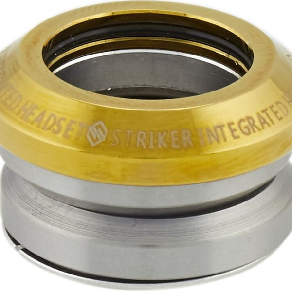 Striker Integrated Headset Gold Chrome