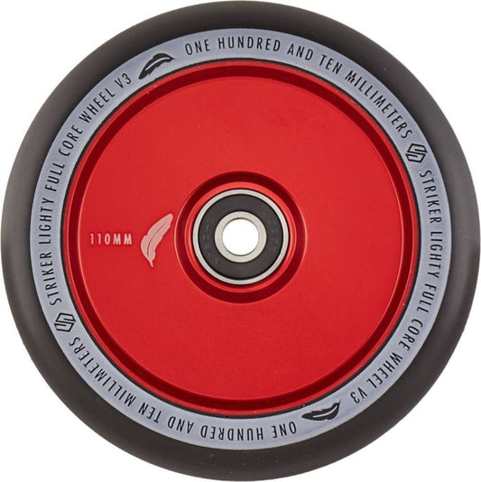 Striker Lighty Full Core V3 110 Wheel Red 