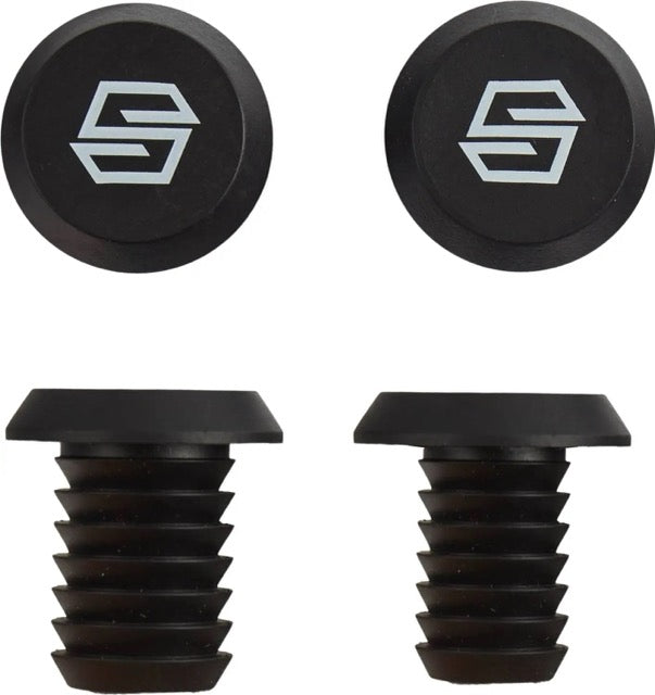 Striker Thick Logo Grips Black Gold