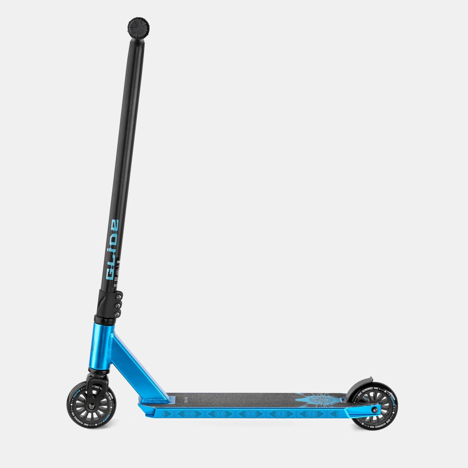 Glide Stuntstep Zwart Blauw 81cm