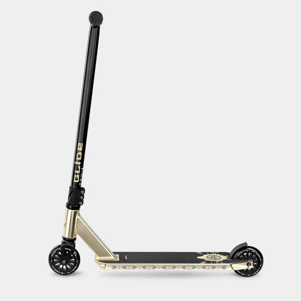 Glide Stuntstep Zwart Goud 81cm