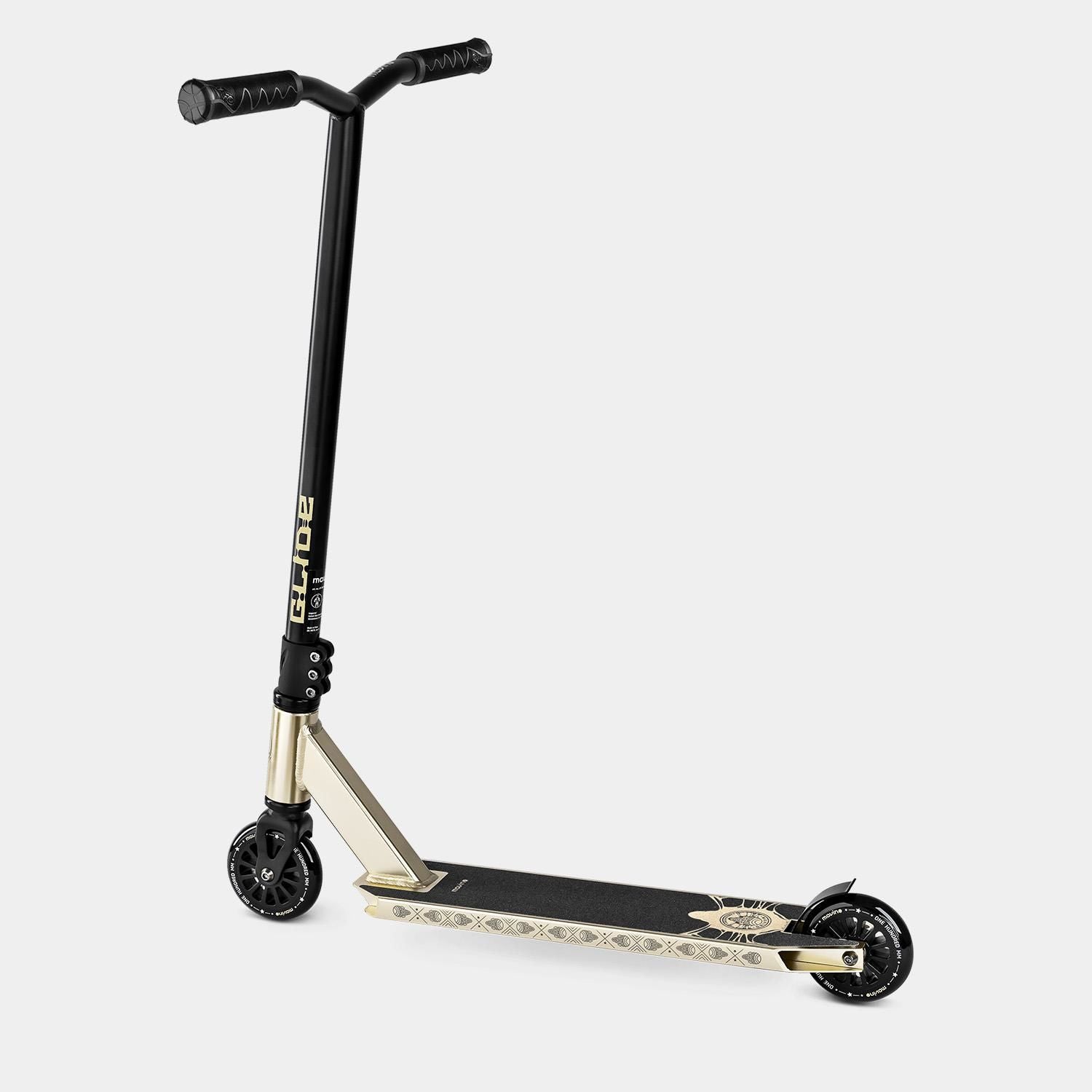 Glide Stuntstep Zwart Goud 81cm