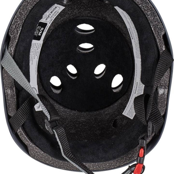 Triple Eight Certified Sweatsaver S-M Helmet Carbon Rubber