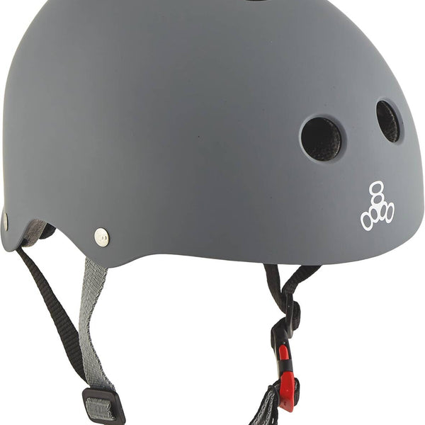 Triple Eight Certified Sweatsaver S-M Helmet Carbon Rubber